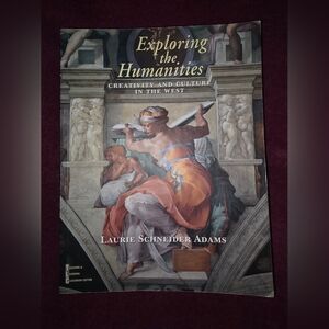 NWOT, Exploring The Humanities Book, By Laurie S. Adams With CD